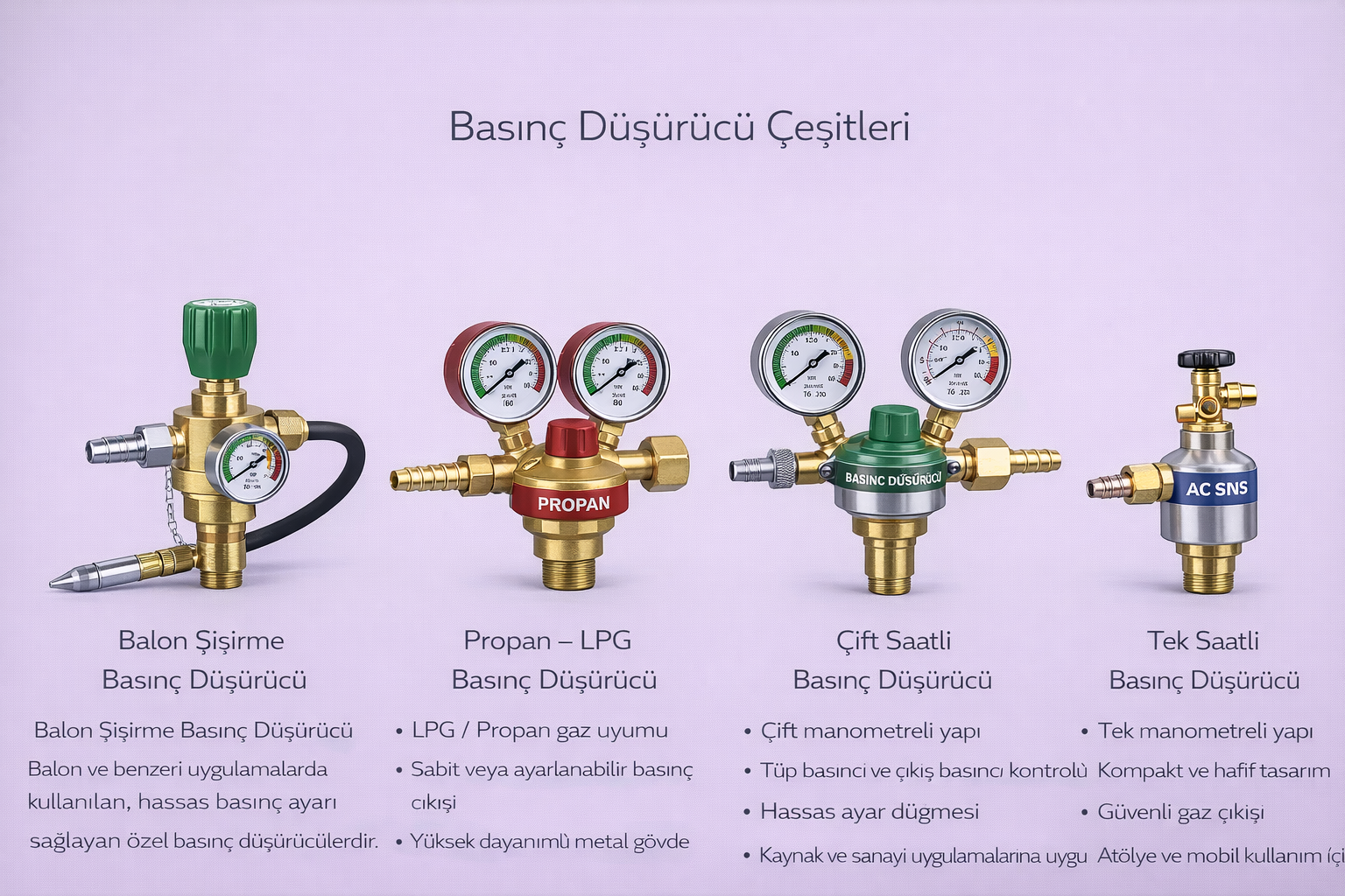 Basınç Düşürücüler