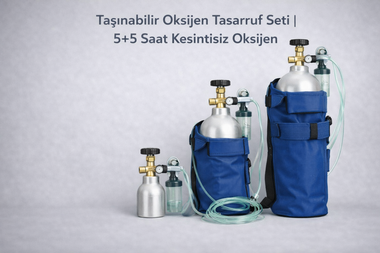 Taşınabilir Oksijen Tasarruf Seti