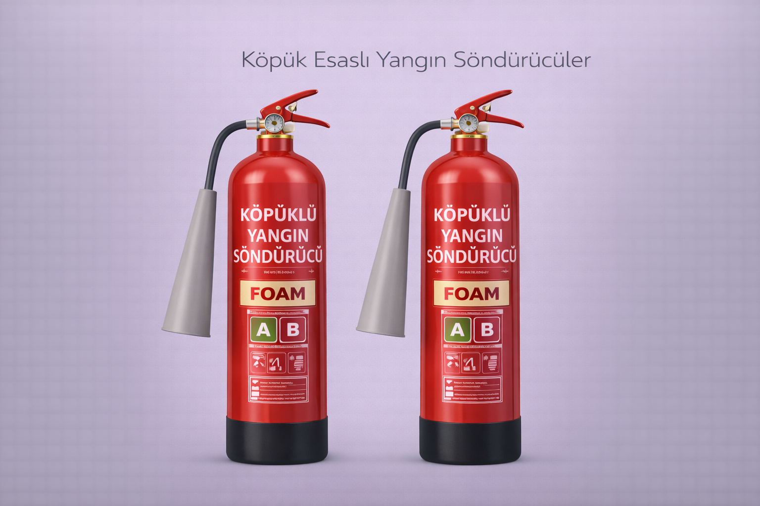 Köpük Esaslı Yangın Söndürücüler 
