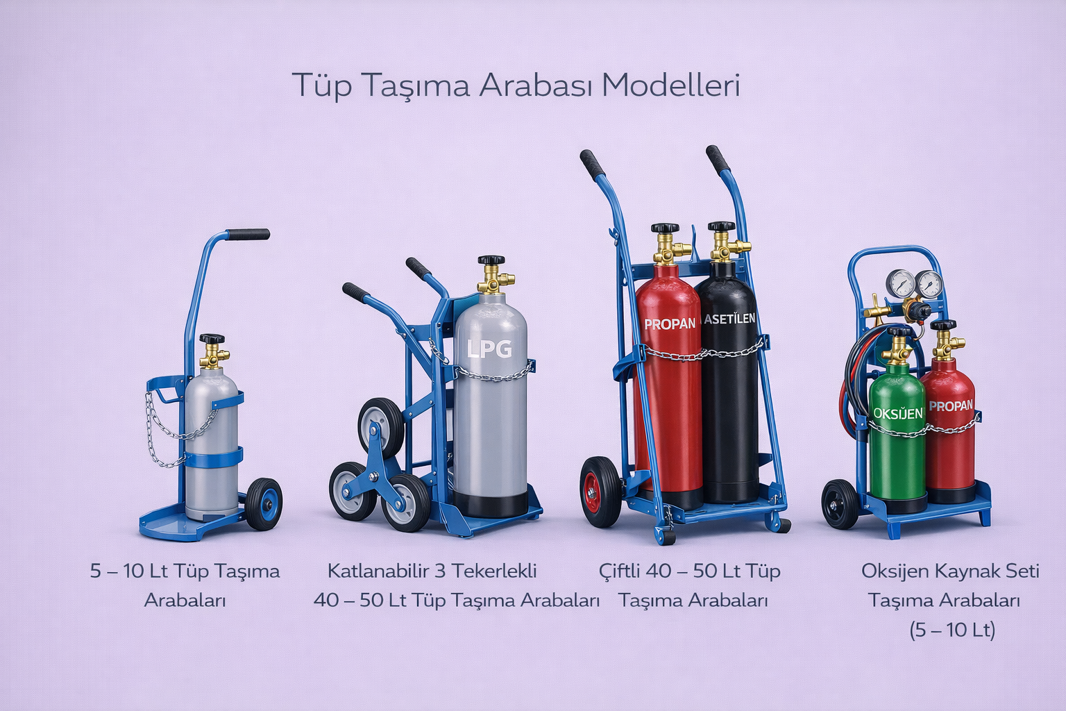 Tüp Taşıma Arabaları