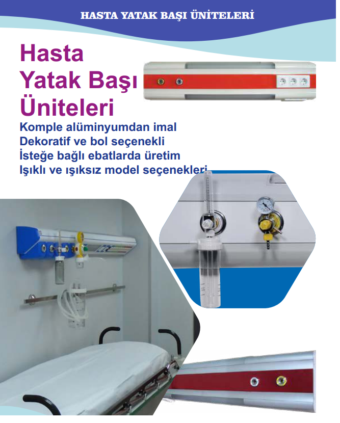 Hasta Yatak Başı Üniteleri